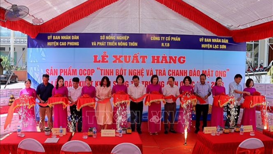 Hoa Binh exports first two OCOP products to UK